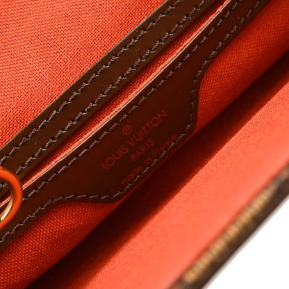 Louis Vuitton Soho Backpack Damier, BROWN, CANVAS, Backpack