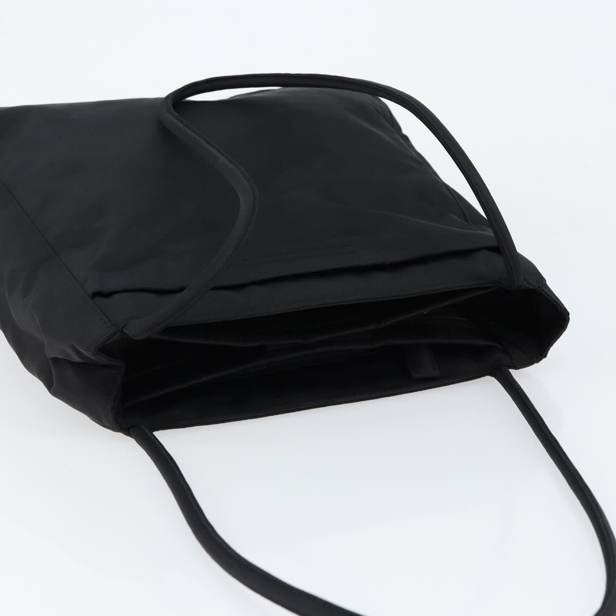 Prada Vintage Shoulder Bag Tessuto, BLACK, NYLON, Shoulder bag
