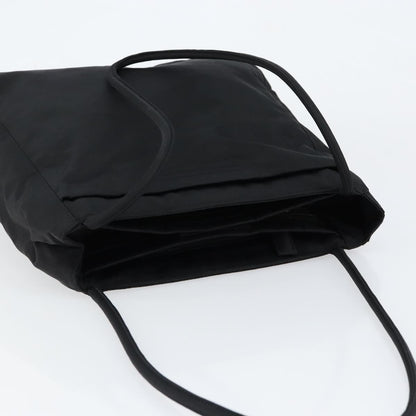Prada Vintage Shoulder Bag Tessuto, BLACK, NYLON, Shoulder bag