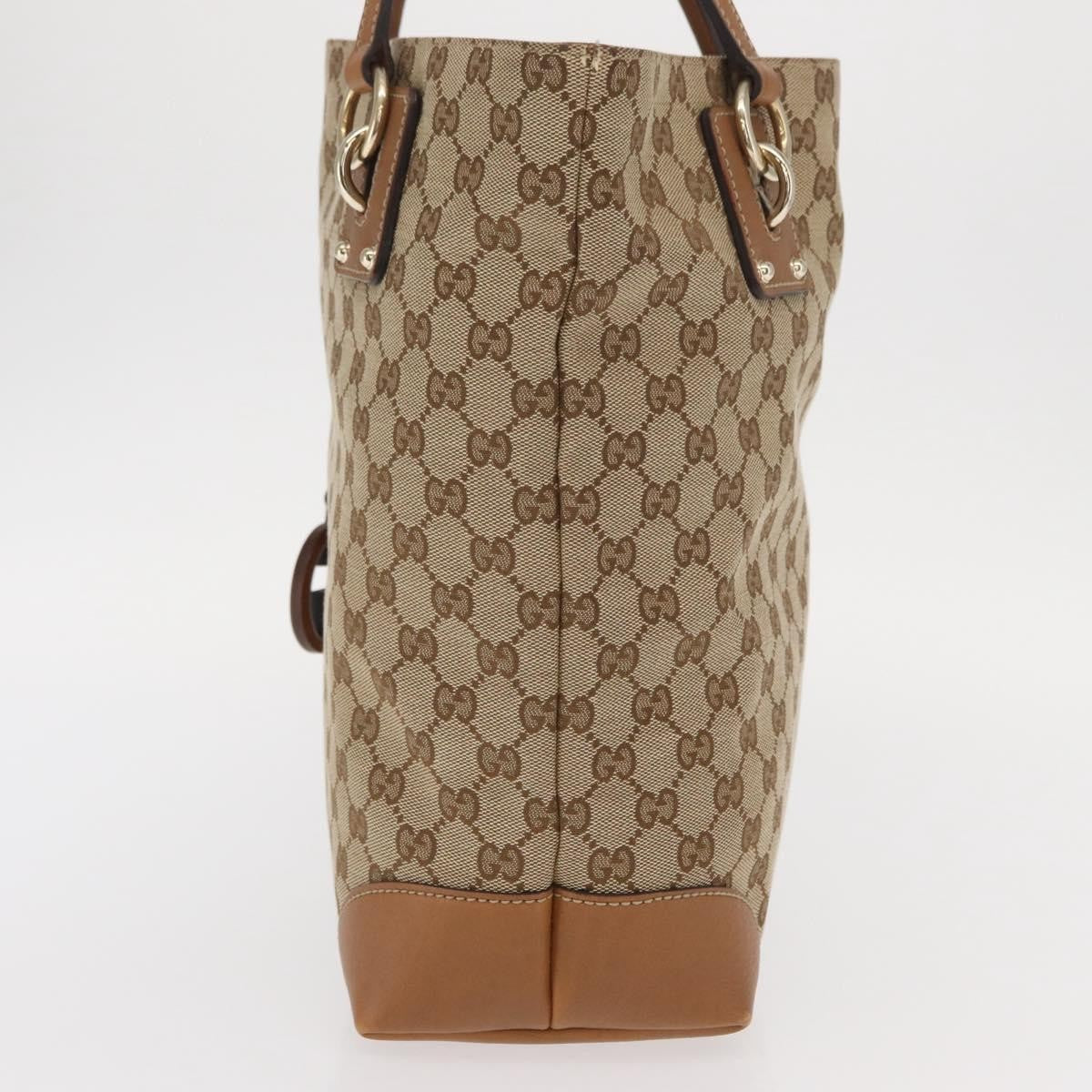 Gucci Vintage tote Canvas, BEIGE, CANVAS, Tote bag