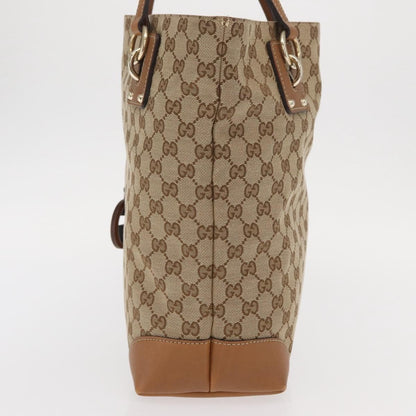 Gucci Vintage tote Canvas, BEIGE, CANVAS, Tote bag