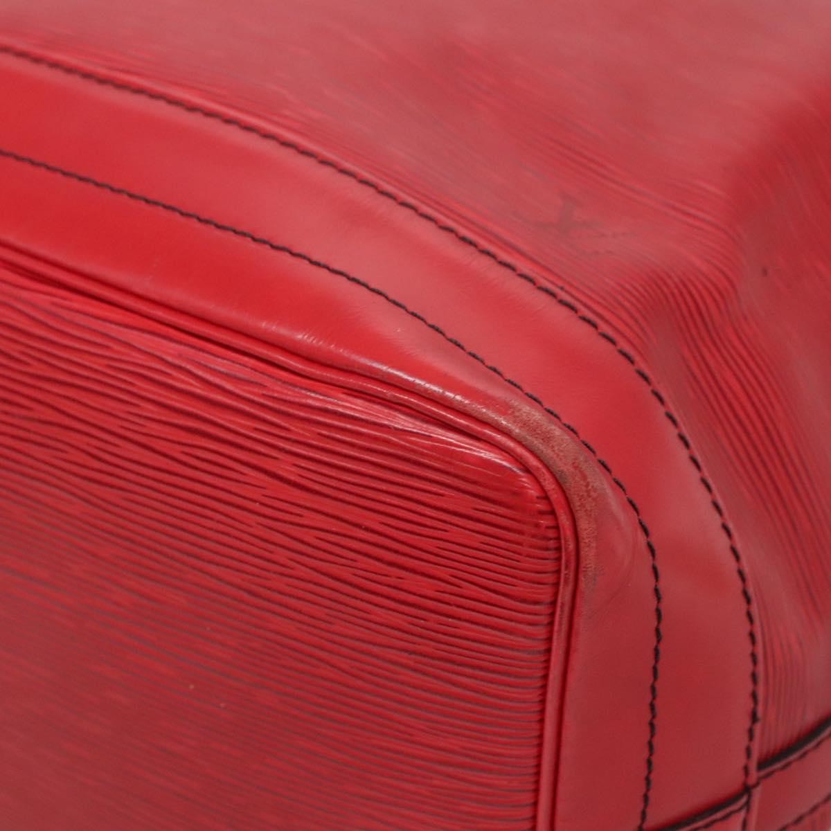 Louis Vuitton Noe Handbag Epi Leather, RED, LEATHER, Handbag