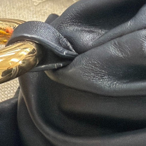 Bottega Veneta The Chain Pouch Leather, BLACK, LEATHER, Shoulder bag