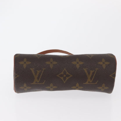 Louis Vuitton Papillon Pochette Monogram Canvas, BROWN, CANVAS, Clutche & pouche