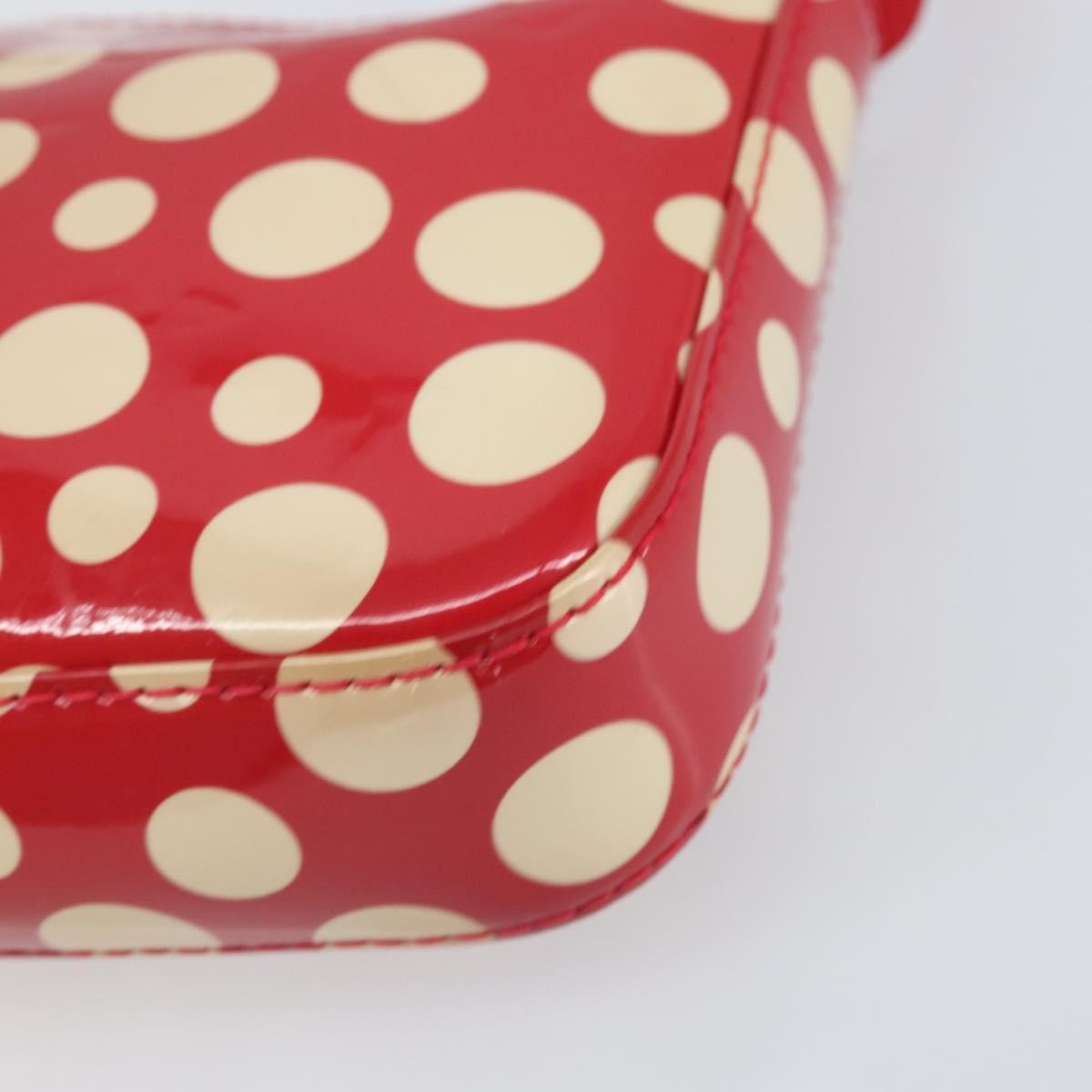 Louis Vuitton Pochette Accessoires NM Kusama Infinity Dots Monogram Vernis, RED, PATENT_LEATHER, Clutche & pouche