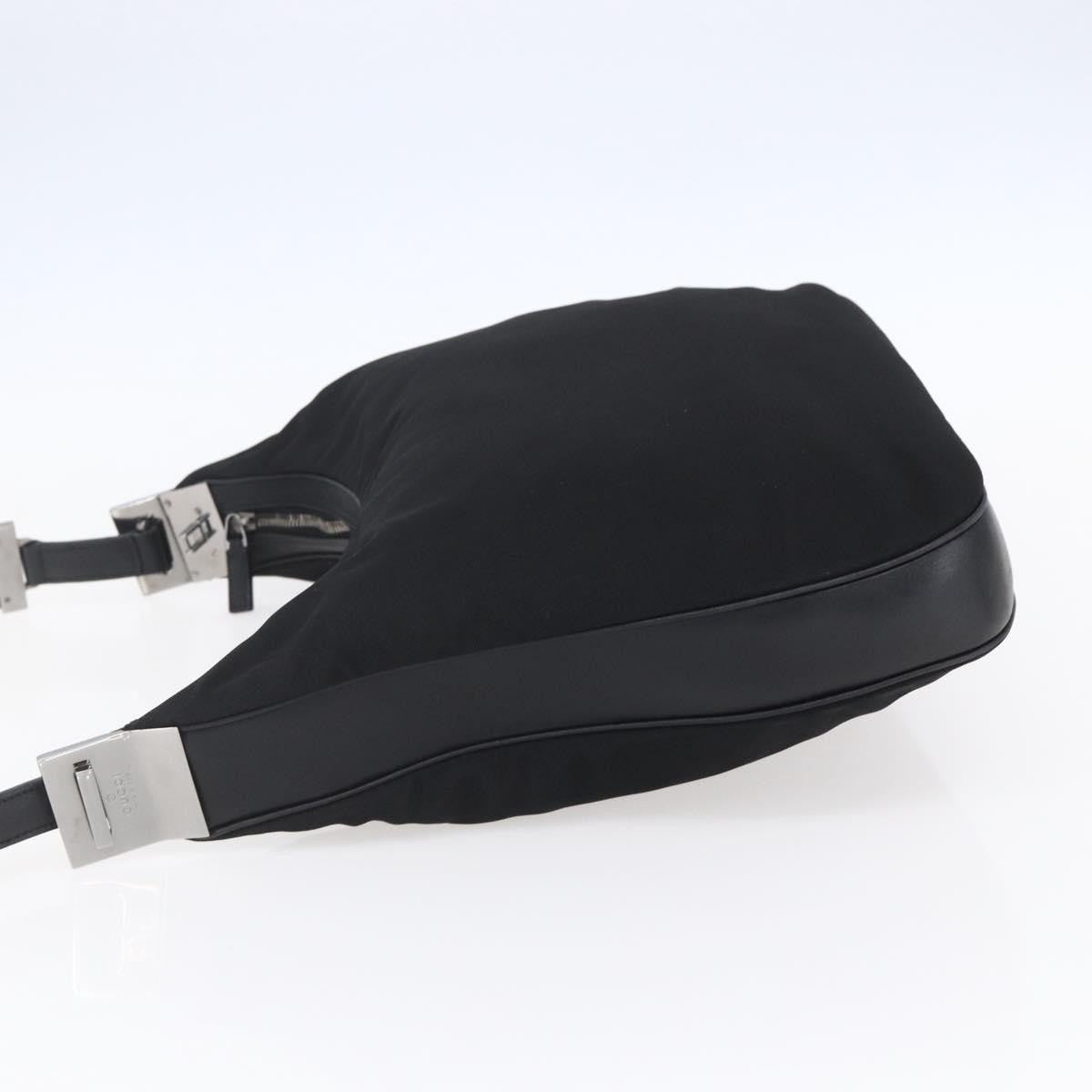 Gucci Vintage Shoulder Bag Nylon, BLACK, NYLON, Shoulder bag