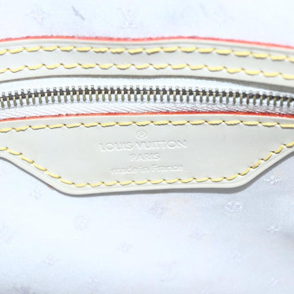 Louis Vuitton Suhali Lockit Handbag Leather, WHITE, LEATHER, Handbag