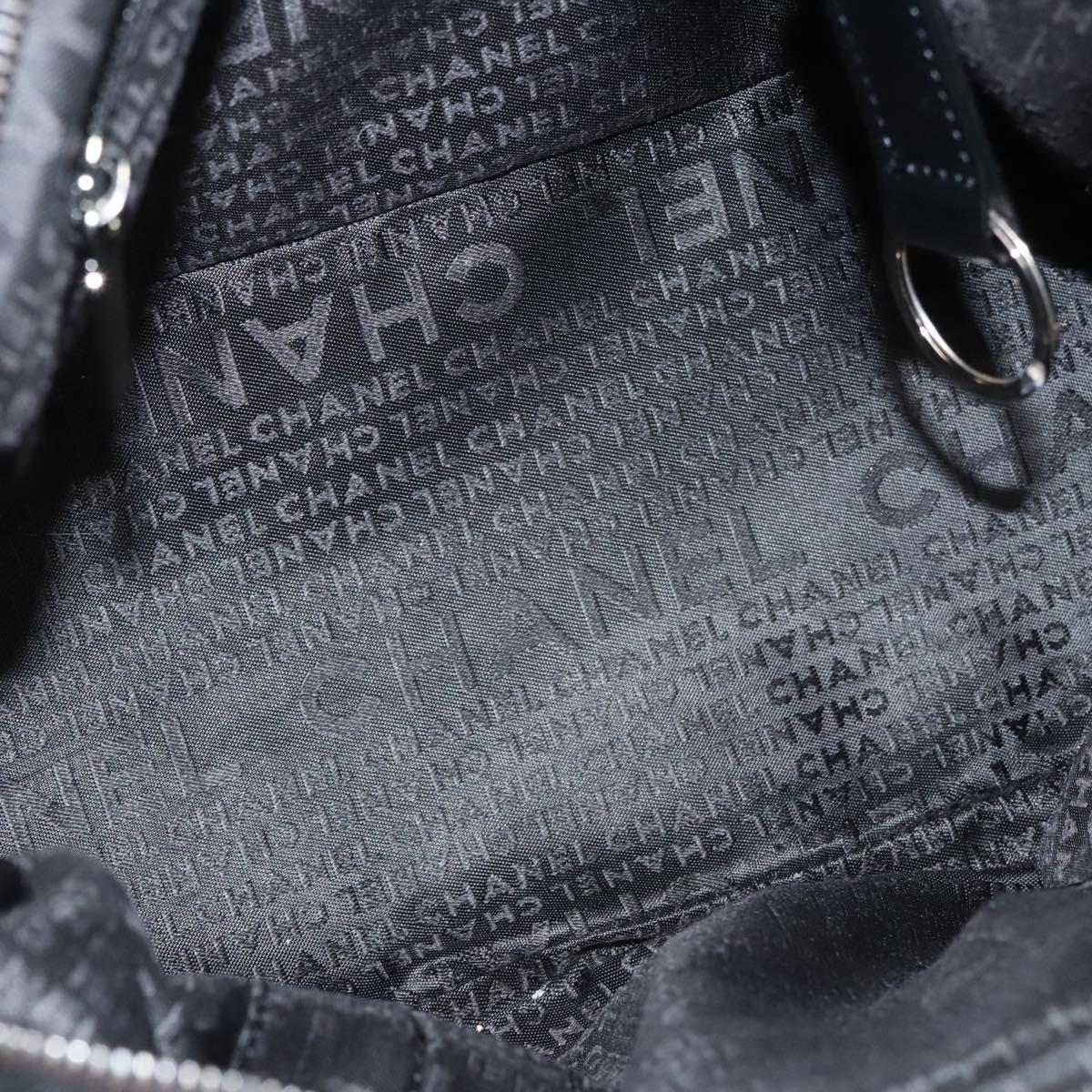 Chanel Chocolate Bar Shoulder Bag Calfskin, BLACK, LEATHER, Shoulder bag