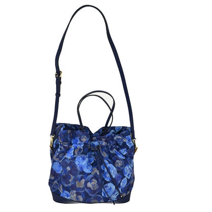 Louis Vuitton Noefull Handbag Ikat Nylon, BLUE, NYLON, Shoulder bag