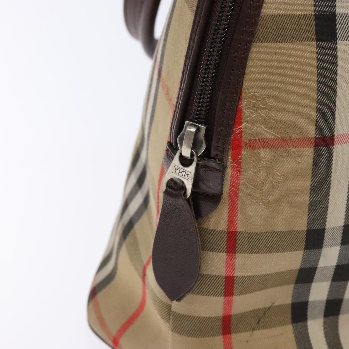 Burberry Nova Check Handbag Nova Check Canvas, BEIGE, CANVAS, Handbag