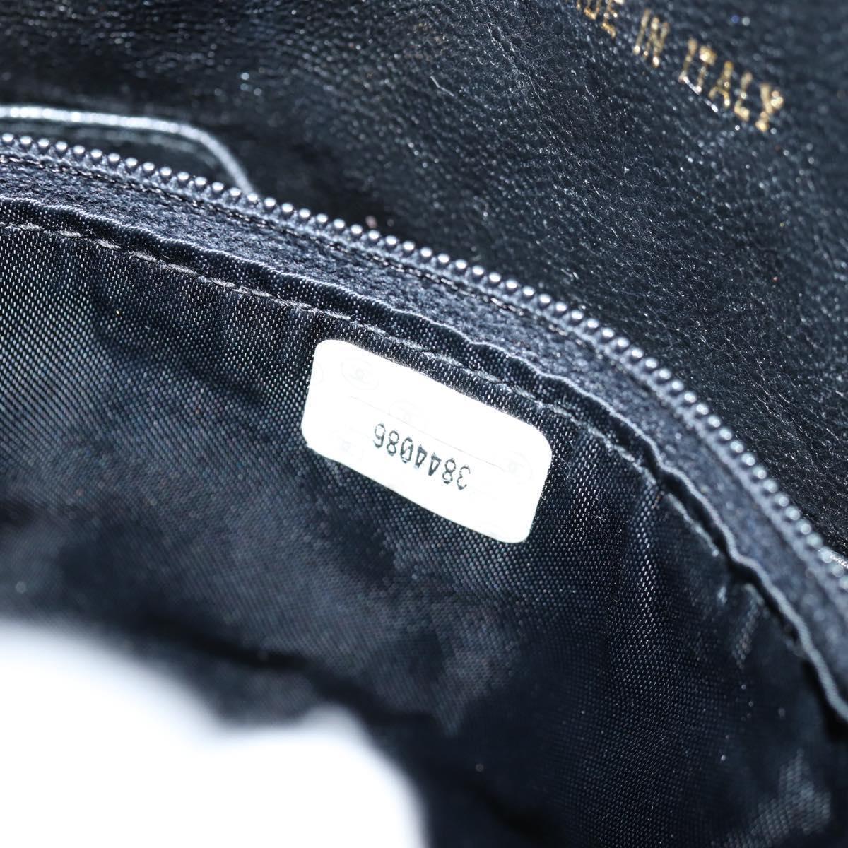 Chanel Vintage Square Front Pocket Camera Bag Quilted Patent, BLACK, PATENT_LEATHER, Crossbody bag