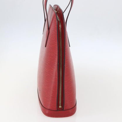 Louis Vuitton Lussac Handbag Epi Leather, RED, LEATHER, Shoulder bag
