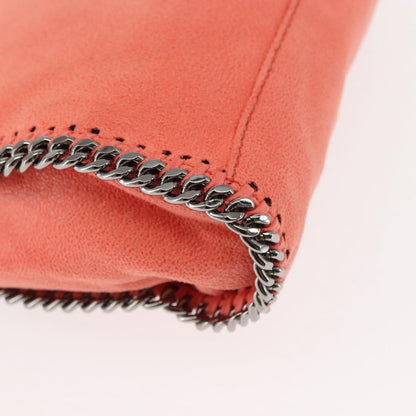 Stella McCartney Falabella Fold Over Crossbody Bag Suede, ORANGE, SUEDE, Shoulder bag