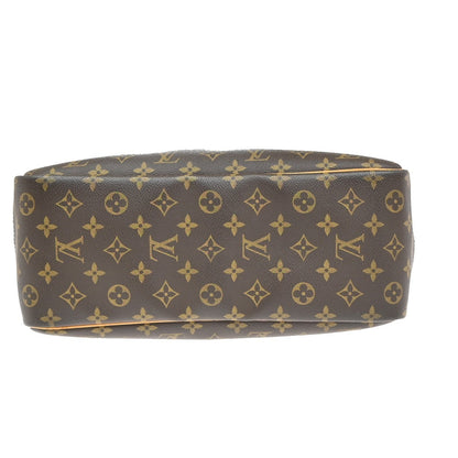 Louis Vuitton Deauville Handbag Monogram Canvas, BROWN, CANVAS, Handbag