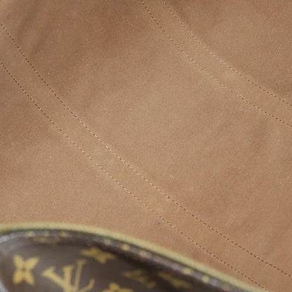 Louis Vuitton Keepall Bag Monogram Canvas, BROWN, CANVAS, Travel bag