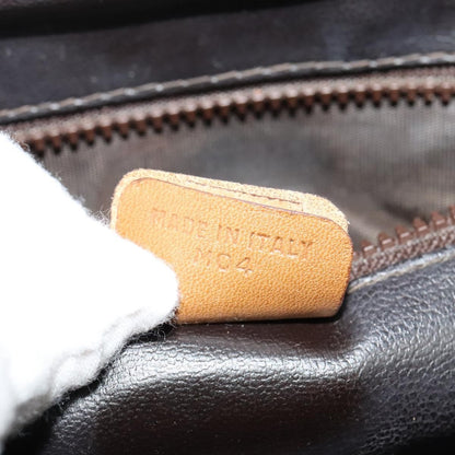 Celine Macadam Shoulder Bag PVC Leather, BEIGE, PVC, Shoulder bag