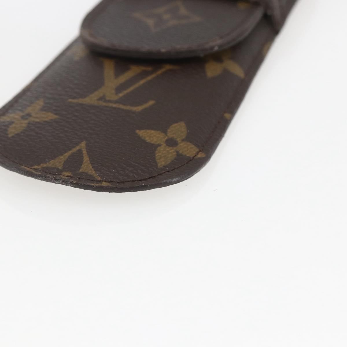 Louis Vuitton Etui à stylo Canvas, BROWN, CANVAS, Clutche & pouche