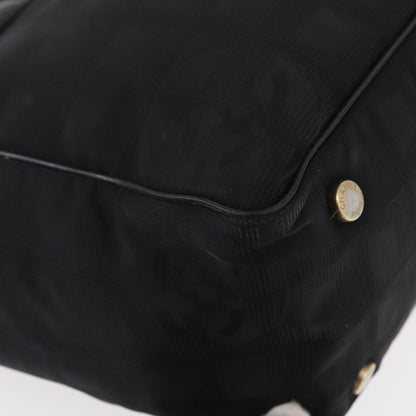 Chanel Travel Line Tote Nylon, BLACK, NYLON, Tote bag