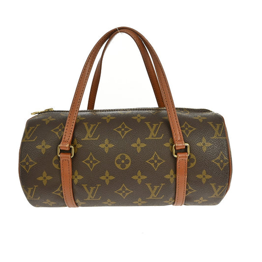 Louis Vuitton Papillon Handbag Monogram Canvas, BROWN, CANVAS, Handbag