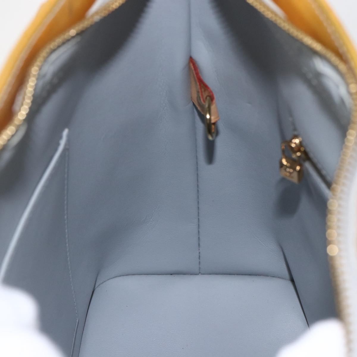 Louis Vuitton Houston Handbag Monogram Vernis, BEIGE, PATENT_LEATHER, Tote bag