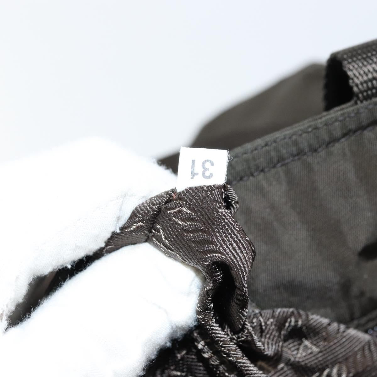 Prada Vintage Zip Tote Tessuto, KHAKI, NYLON, Tote bag