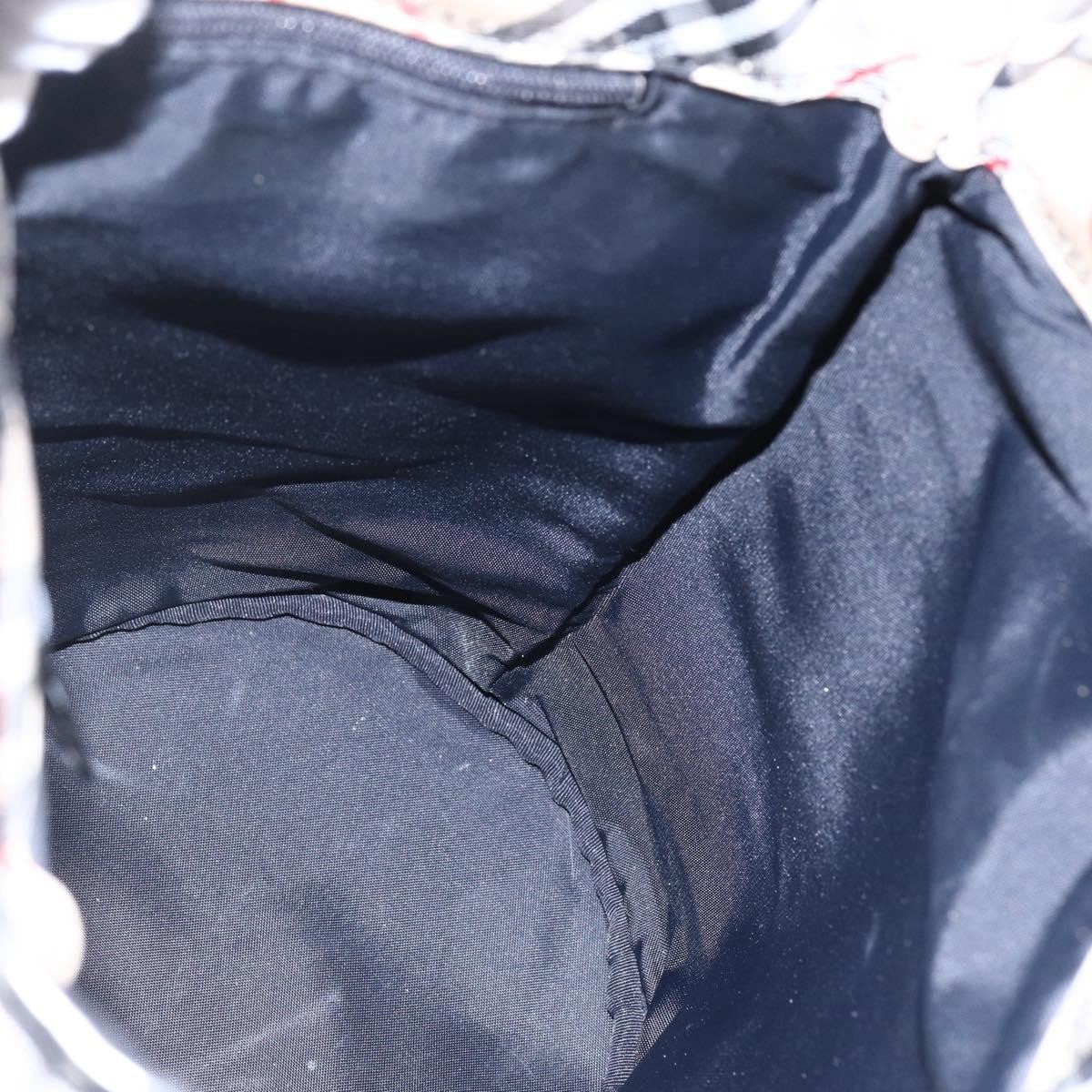 Burberry Nova Check Tote Nylon, BEIGE, NYLON, Tote bag