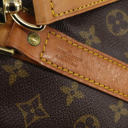 Louis Vuitton Keepall Bandouliere Bag Monogram Canvas, BROWN, CANVAS, Travel bag