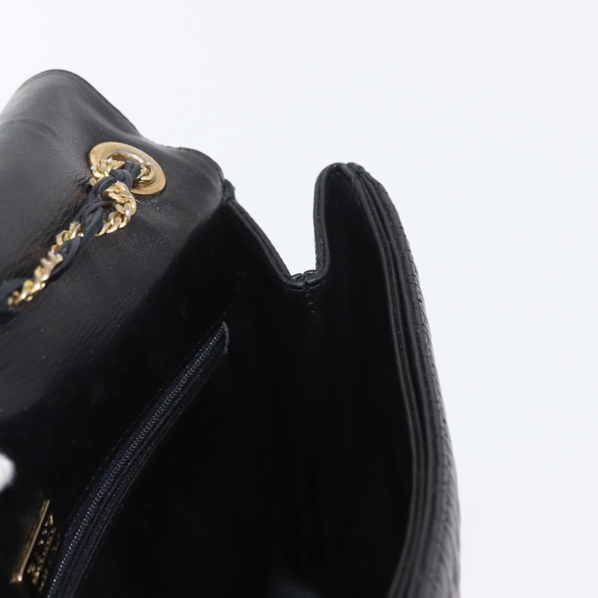 Bally Vintage Shoulder Bag Leather, BLACK, LEATHER, Shoulder bag