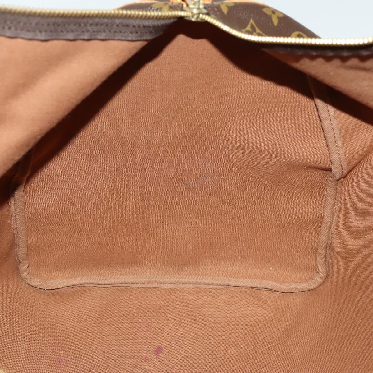 Louis Vuitton Keepall Bag Monogram Canvas, BROWN, CANVAS, Travel bag
