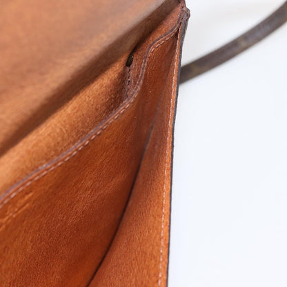 Louis Vuitton Double Rabat Handbag Monogram Canvas, BROWN, CANVAS, Shoulder bag