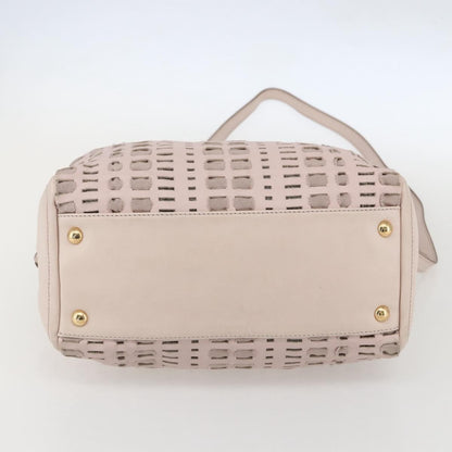 Salvatore Ferragamo Vala Handbag Leather, PINK, LEATHER, Handbag