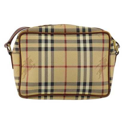 Burberry Nova check Shoulder bag Canvas, BEIGE, CANVAS, Shoulder bag