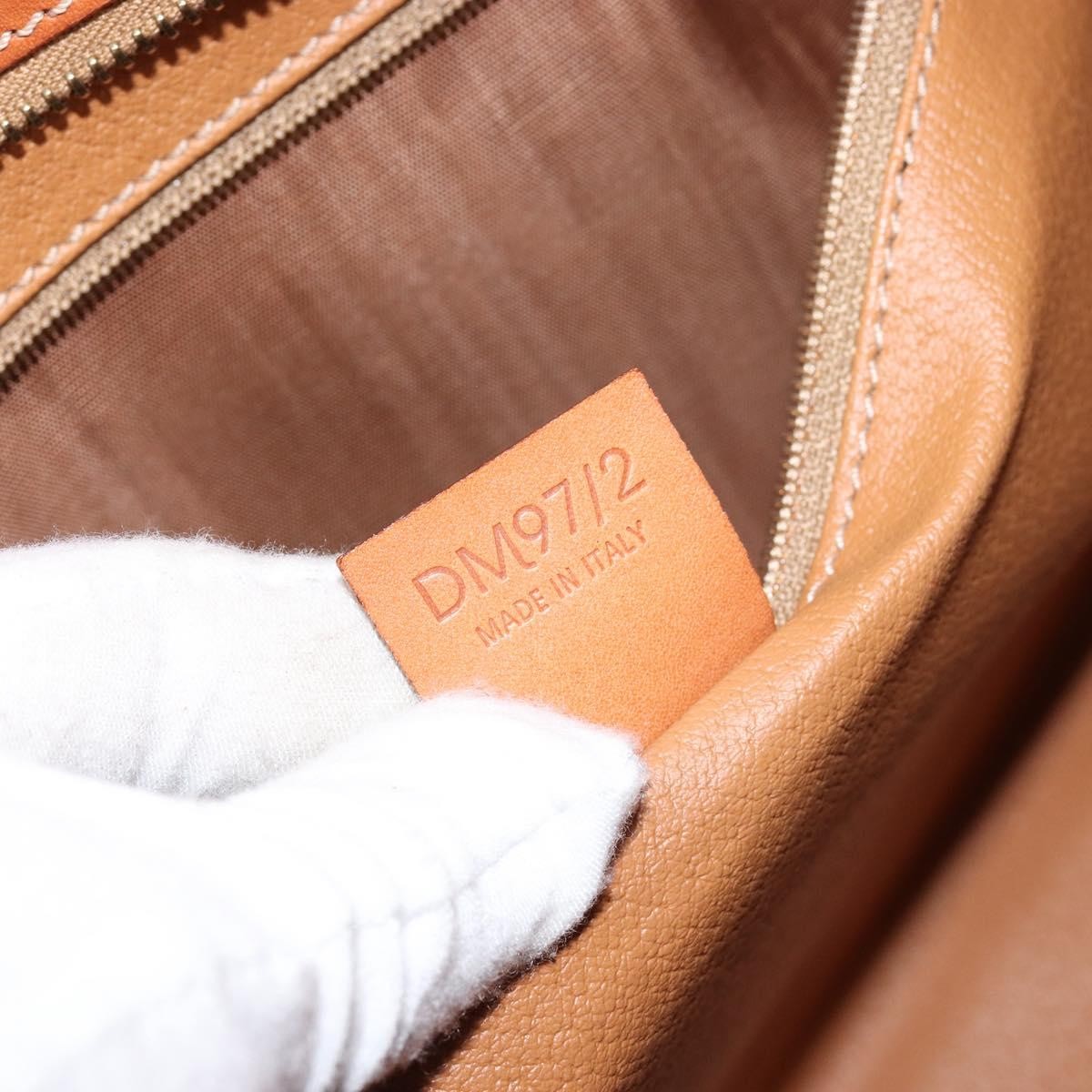 Celine Vintage Macadam Tote bag Canvas and Leather, BROWN, CANVAS, Tote bag