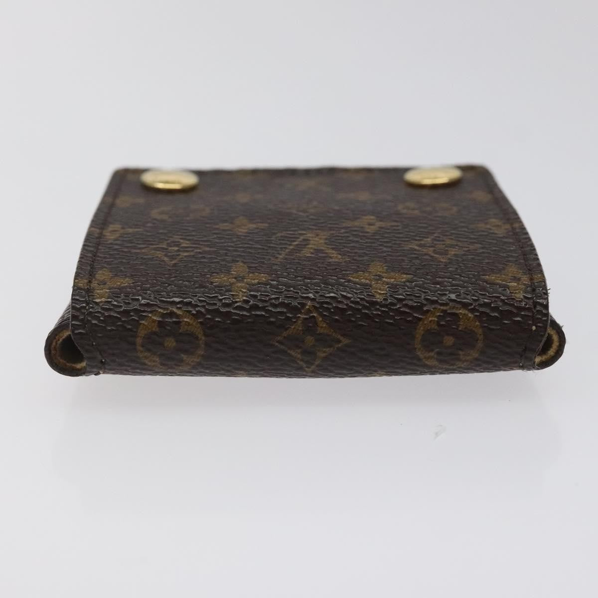 Louis Vuitton CASE JEWELRY BOX Canvas, BROWN, CANVAS, Wallets