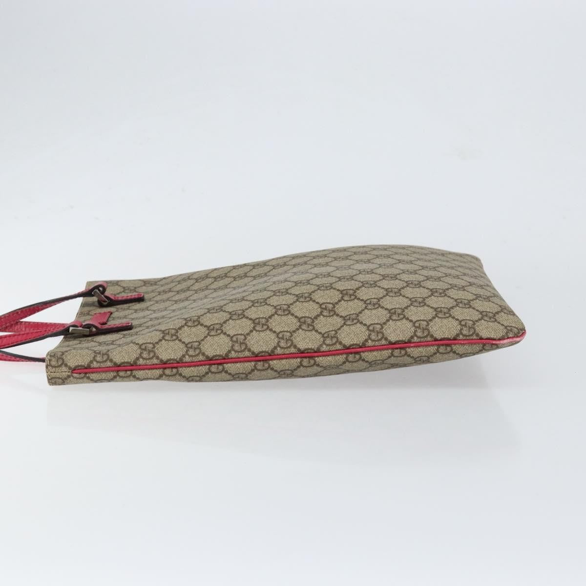 Gucci Joy Plus Flat Tote GG Coated Canvas, BEIGE, PVC, Tote bag