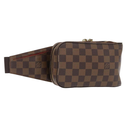 Louis Vuitton Geronimos Waist Bag Damier, BROWN, CANVAS, Shoulder bag