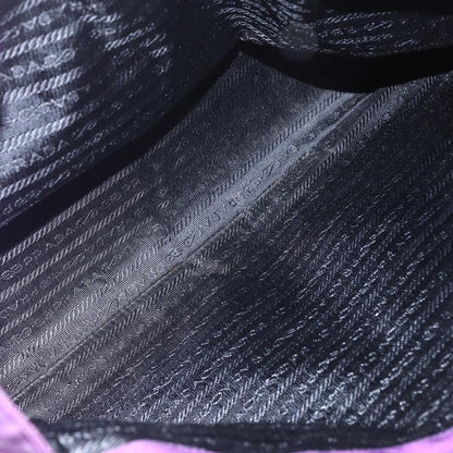 Prada Vintage Shoulder Bag Tessuto, PURPLE, NYLON, Shoulder bag