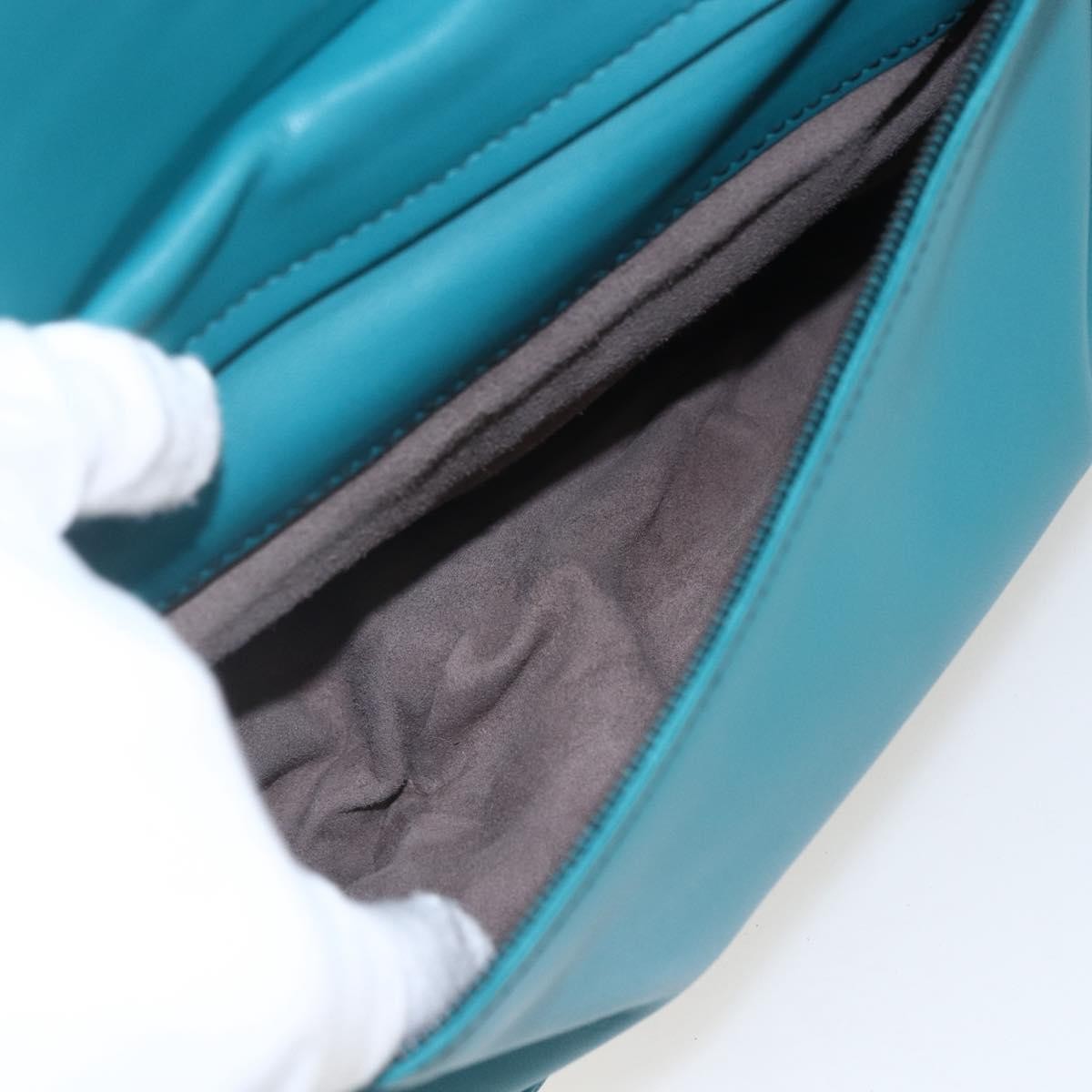 Bottega Veneta Monaco Convertible Satchel Leather with Intrecciato Detail, TURQUOISE, LEATHER, Handbag