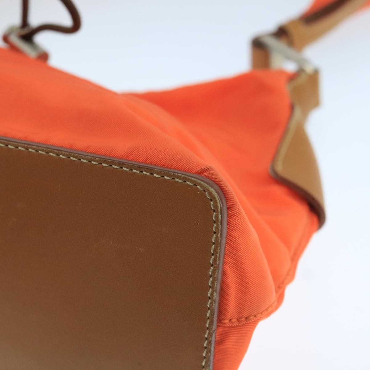 Prada Vintage Shoulder Bag Tessuto, ORANGE, NYLON, Shoulder bag