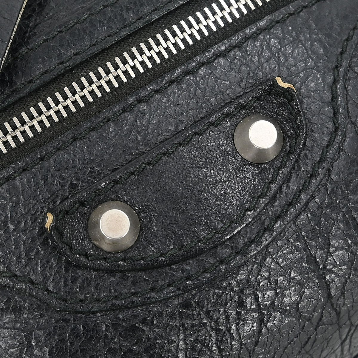 Balenciaga Neo Lift Classic Studs Waist Bag Leather, BLACK, LEATHER, Clutche & pouche