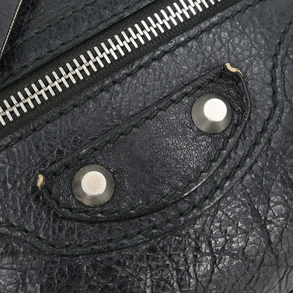 Balenciaga Neo Lift Classic Studs Waist Bag Leather, BLACK, LEATHER, Clutche & pouche
