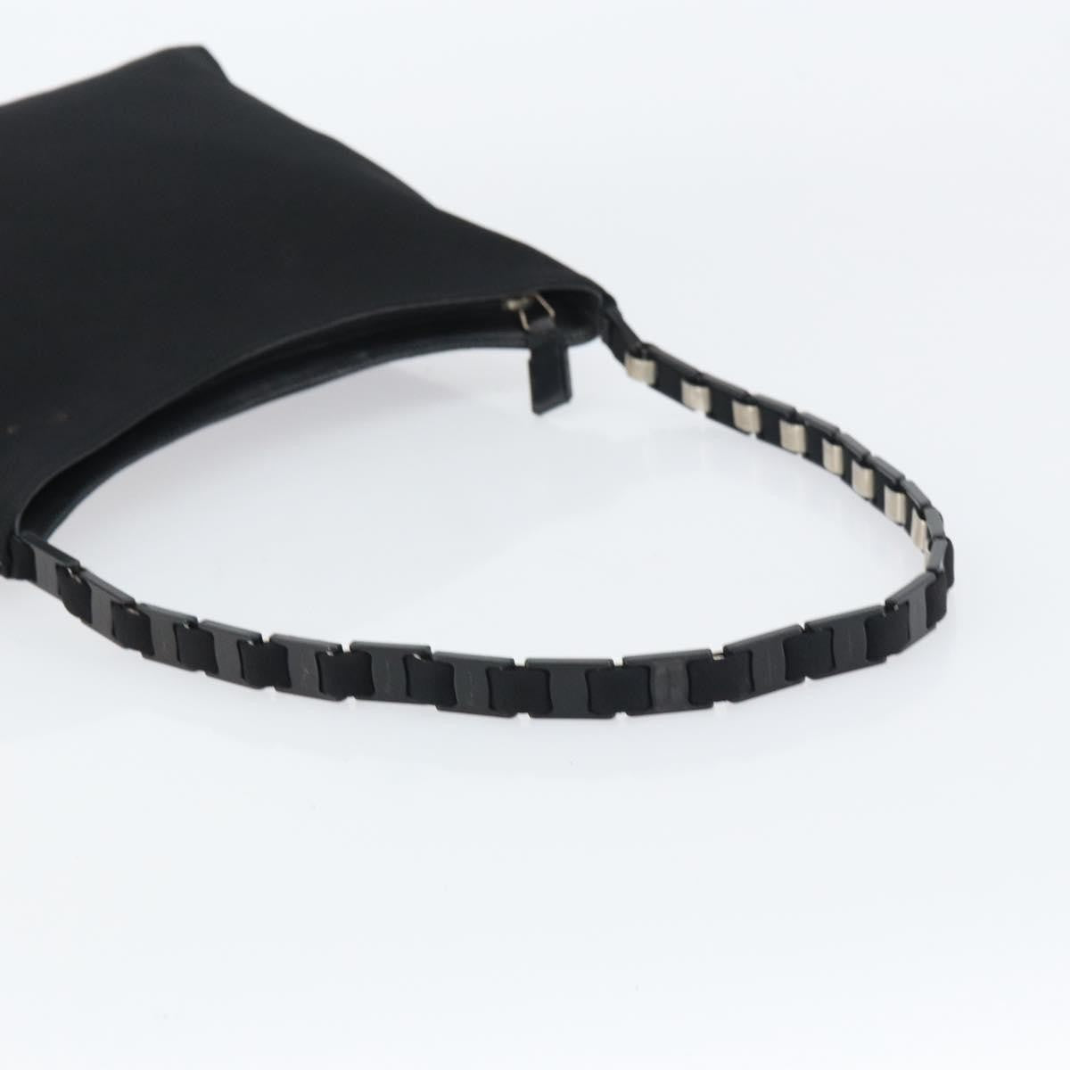 Salvatore Ferragamo Vala Shoulder Bag Nylon, BLACK, NYLON, Shoulder bag