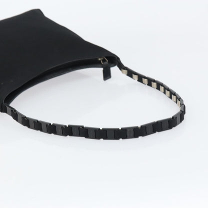 Salvatore Ferragamo Vala Shoulder Bag Nylon, BLACK, NYLON, Shoulder bag