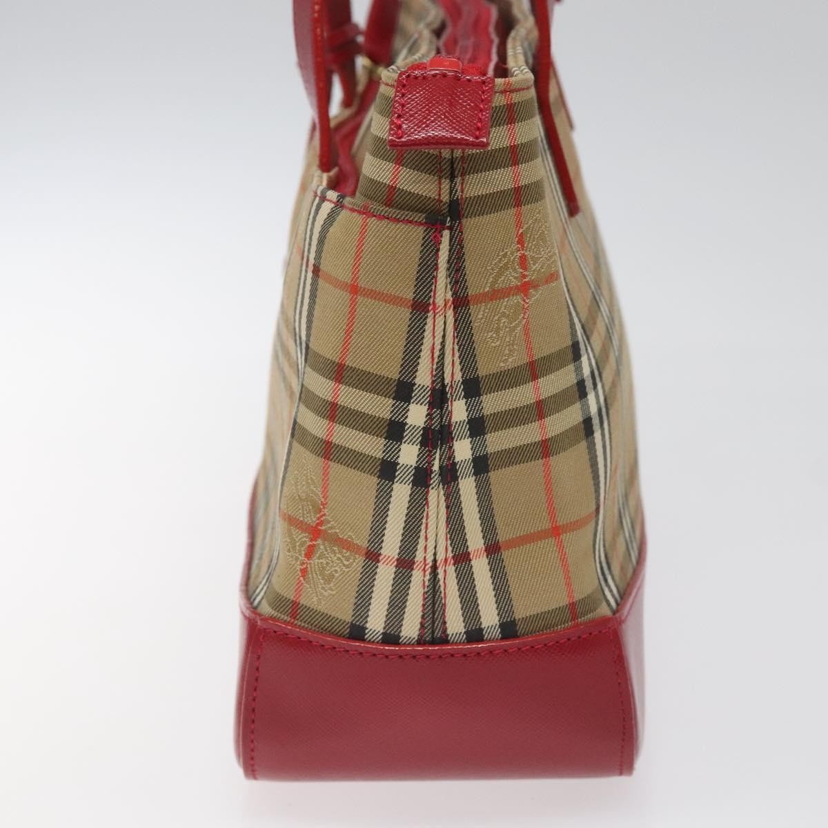 Burberry Nova Check Handbag Nova Check Canvas, BEIGE, CANVAS, Handbag