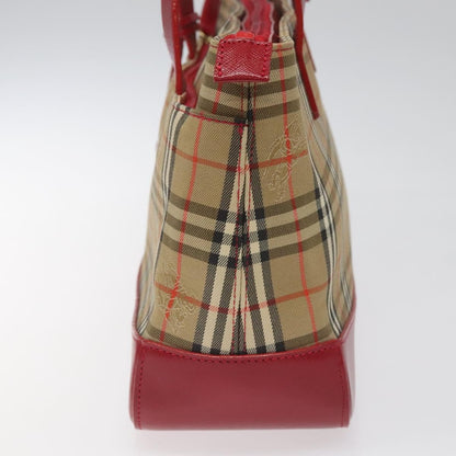 Burberry Nova Check Handbag Nova Check Canvas, BEIGE, CANVAS, Handbag