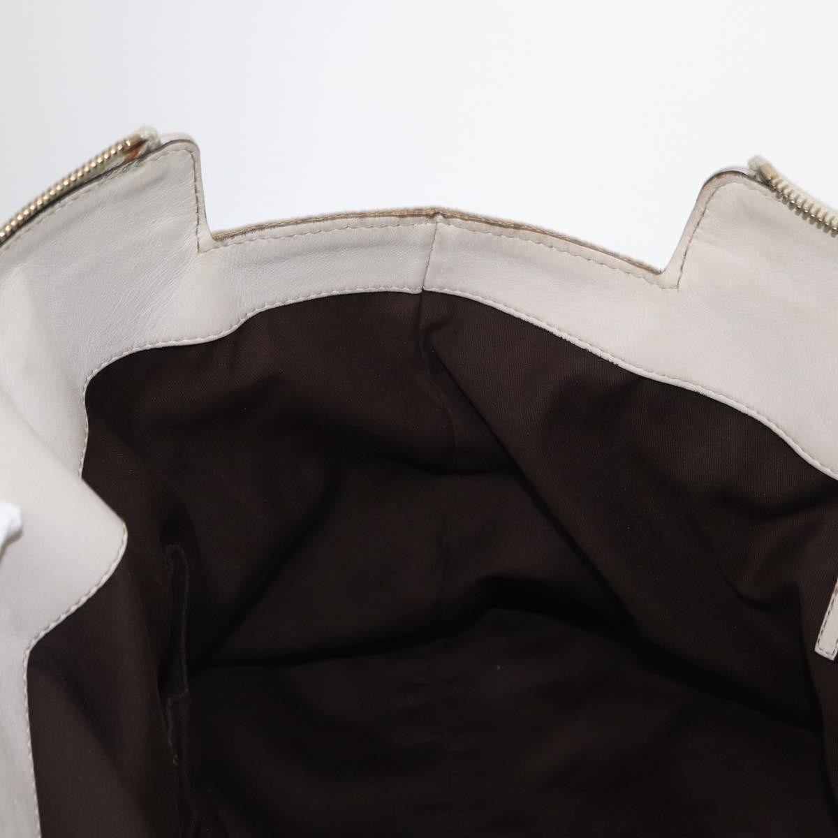 Gucci D Ring Tote GG Canvas, BEIGE, CANVAS, Tote bag