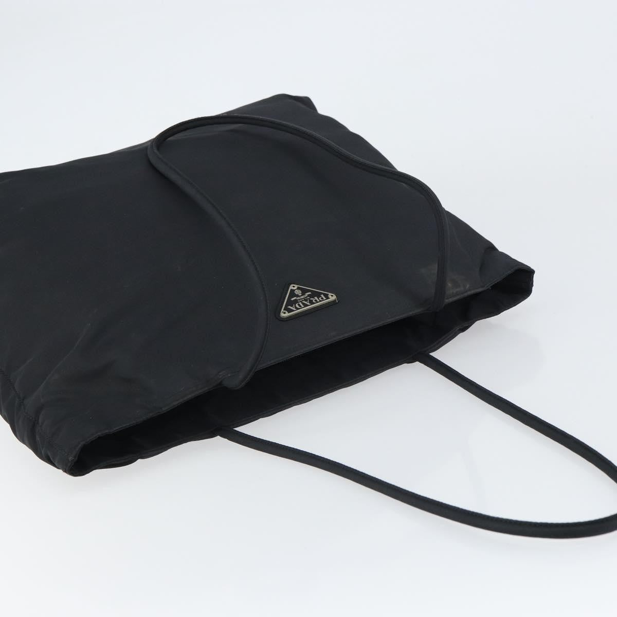 Prada Vintage Tote Tessuto, BLACK, NYLON, Tote bag