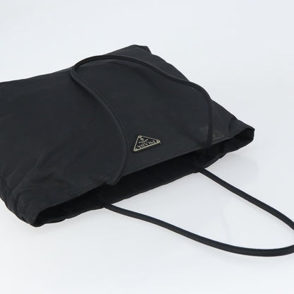 Prada Vintage Tote Tessuto, BLACK, NYLON, Tote bag