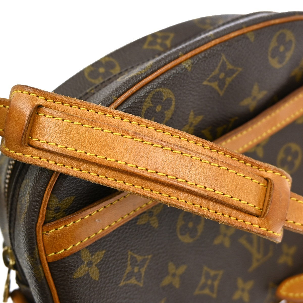 Louis Vuitton Blois Handbag Monogram Canvas, BROWN, CANVAS, Shoulder bag