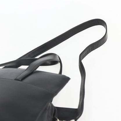 Loewe Vintage Anagram Tote Leather, BLACK, LEATHER, Tote bag